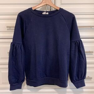 GAP bell sleeve crewneck sweatshirt